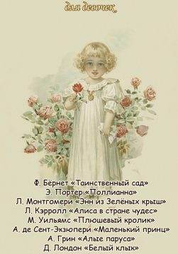 Книга Лучшие детские книги мира для девочек Таинственный сад, Поллианна, Энн из Зелёных крыш, Алиса в стране чудес, Плюшевый кролик, Маленький принц, Алые паруса, Белый клык Льюис Кэрролл,  Люси Монтгомери,  Марджери Уильямс,  Фрэнсис Элиза Бёрнетт,  Александр Грин,  Элинор Портер,  Антуан де-Сент Экзюпери,  Джек Лондон epub pdf fb2 формат обкладинка 3