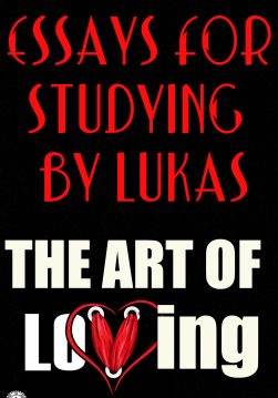 Книга Essays for studying by Lukas: The Art of Loving by Erich Fromm  Lukas epub pdf fb2 формат обкладинка