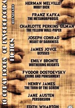 Книга 10 Great Books of Psychological Fiction. Illustrated Moby Dick, The Metamorphosis, The Yellow Wall-Paper, Heart of Darkness, Ulysses, Wuthering Heights, Crime and Punishment, The Turn of the Screw, Persuasion, The House of Mirth Herman Melville,  Franz Kafka,  Charlotte Perkins Gilman,  Joseph Conrad,  James Joyce,  Emily Bronte,  Fyodor Dostoevsky,  Henry James,  Jane Austen,  Edith Wharton epub pdf fb2 формат обкладинка 3